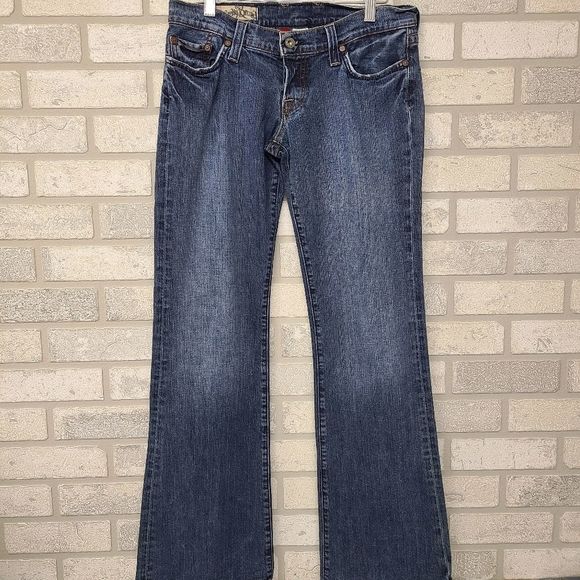Lucky Brand Lil Delaware Denim Jeans Size 8 / 29 - Picture 1 of 10
